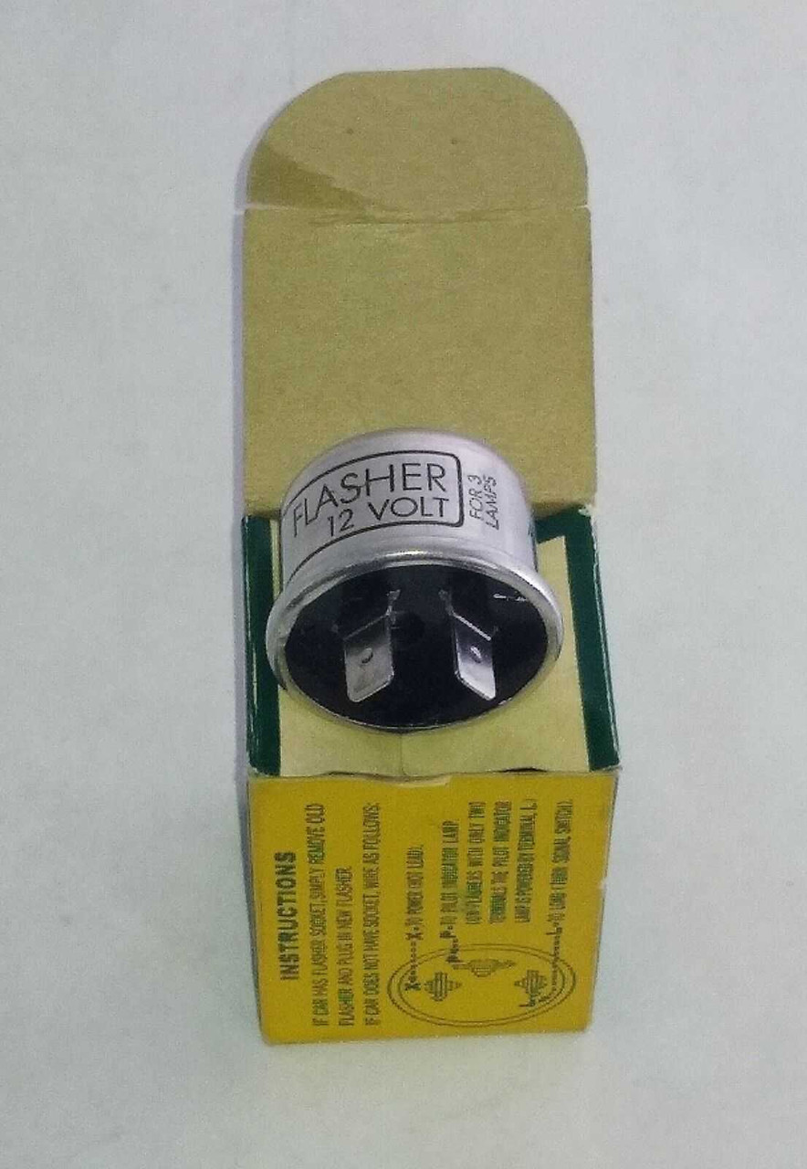 322 (AP373S) 2514 Ideal Signal Flasher 12v 3-32CP  NOS