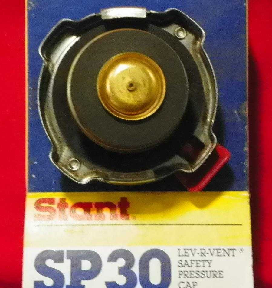 Stant SP-30 Lev-R-Vent Radiator Cap 16lb Ford Chevy Jeep BMW 1957-1988 NOS