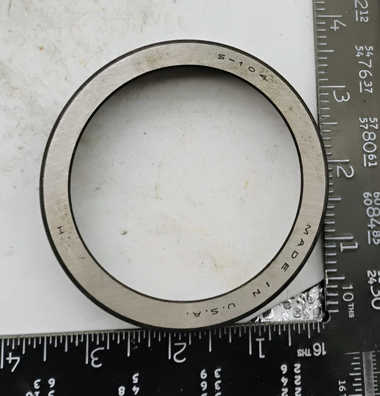 Tyson S-104 Tapered Roller Bearing Cup NOS Made in USA