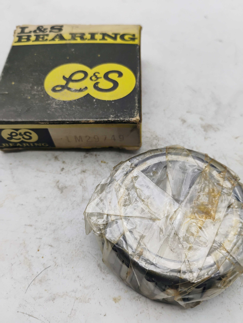 L&S LM29749 Tapered Roller Bearing Cone NOS Made in USA