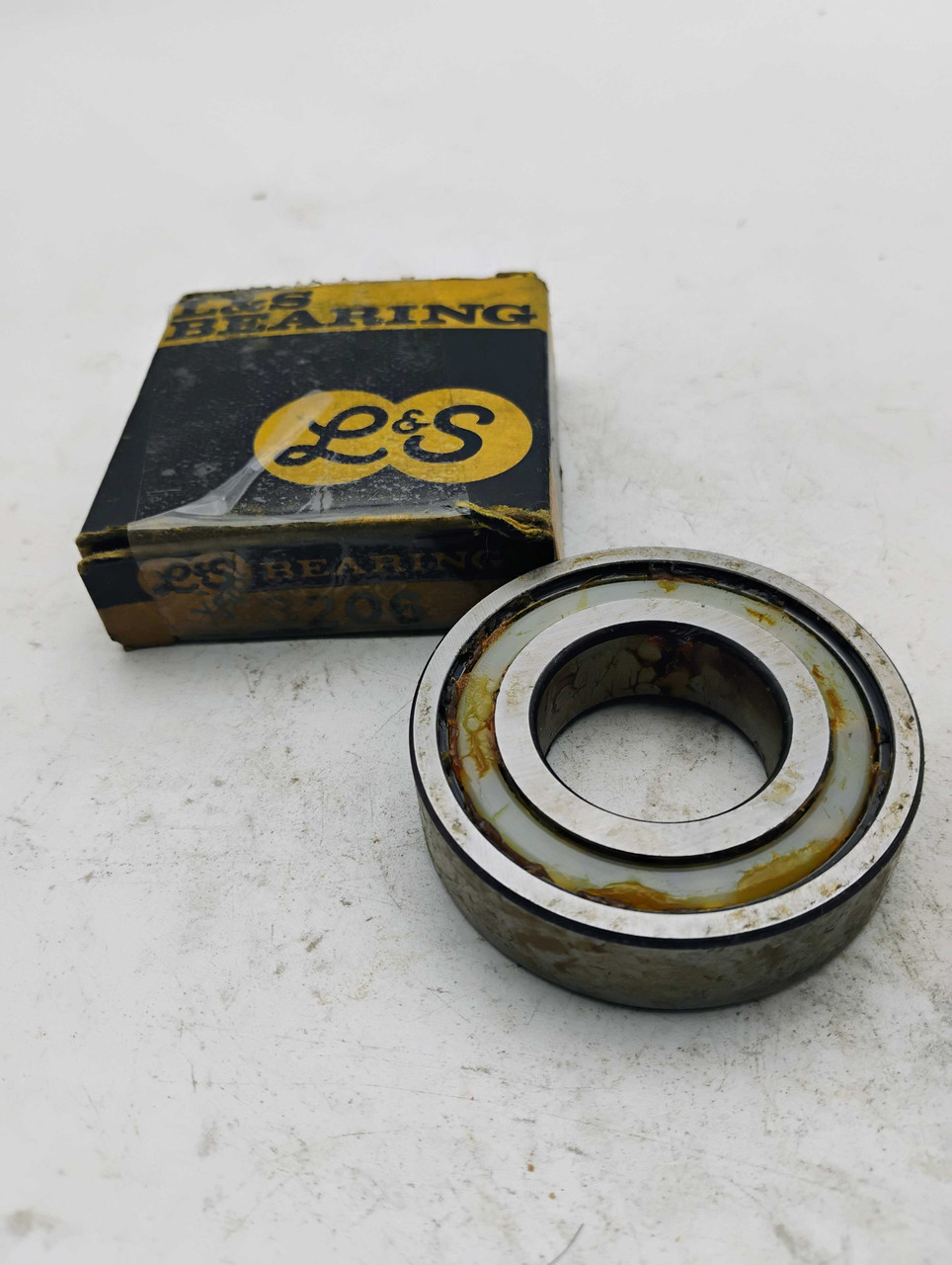 L&S 3206 Ball Bearing NOS Made in USA