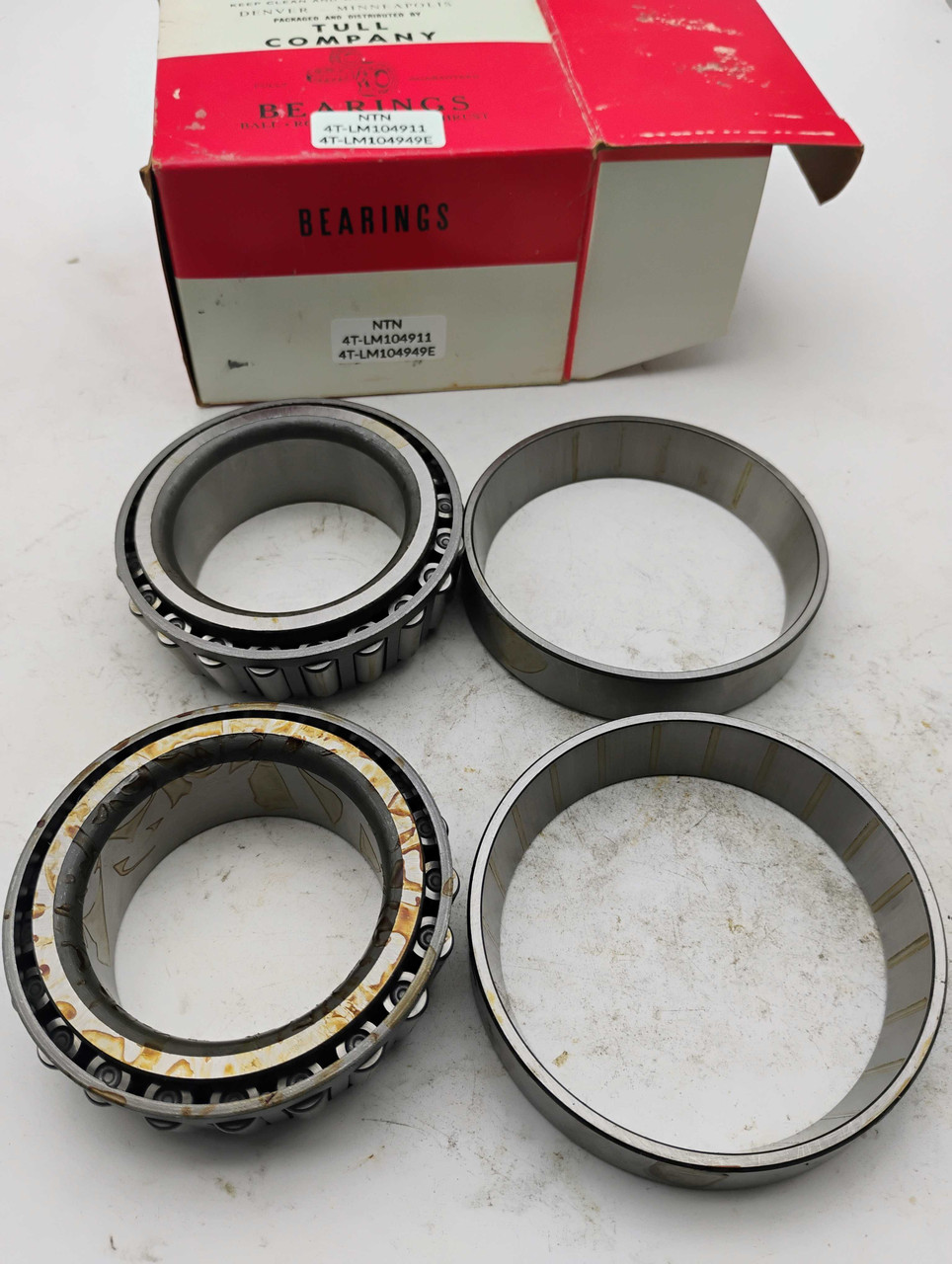 NTN 4T-LM104911/4T-LM104949E Tapered Bearing Cone Cup NOS Made in Japan