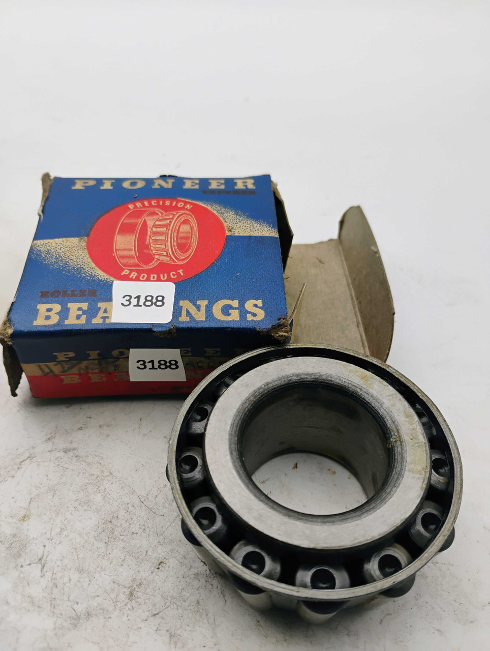 Pioneer 3188 Tapered Roller Bearing Cone NOS Made in USA Pioneer 3188 Tapered Roller Bearing Cone NOS Made in USA