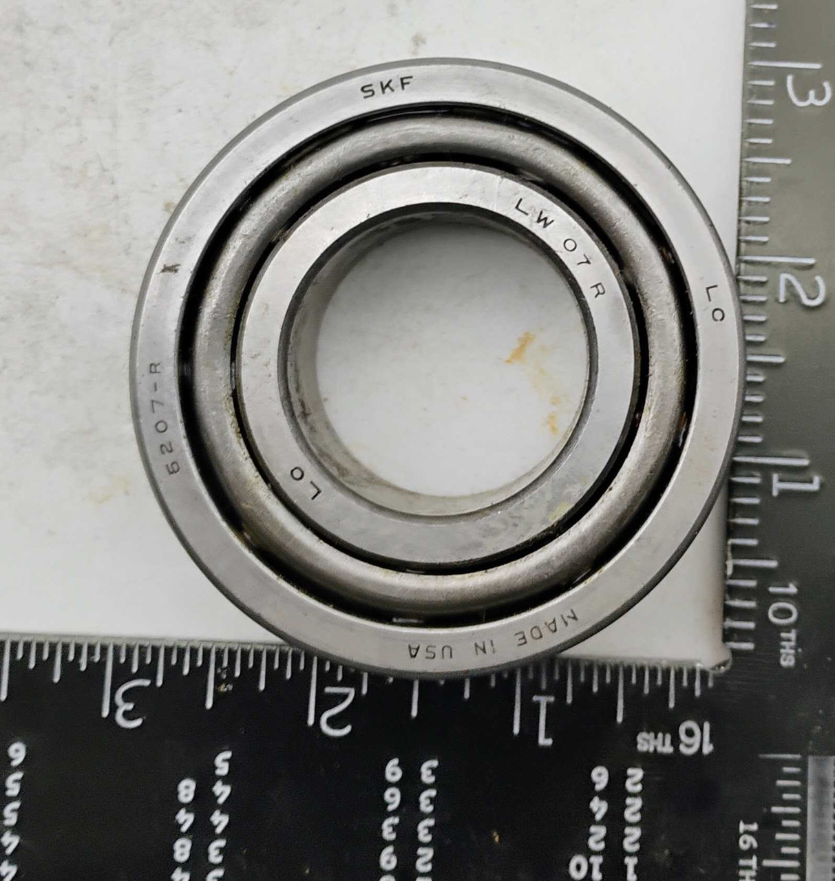 SKF 5207-R Ball Bearing NOS Made in USA