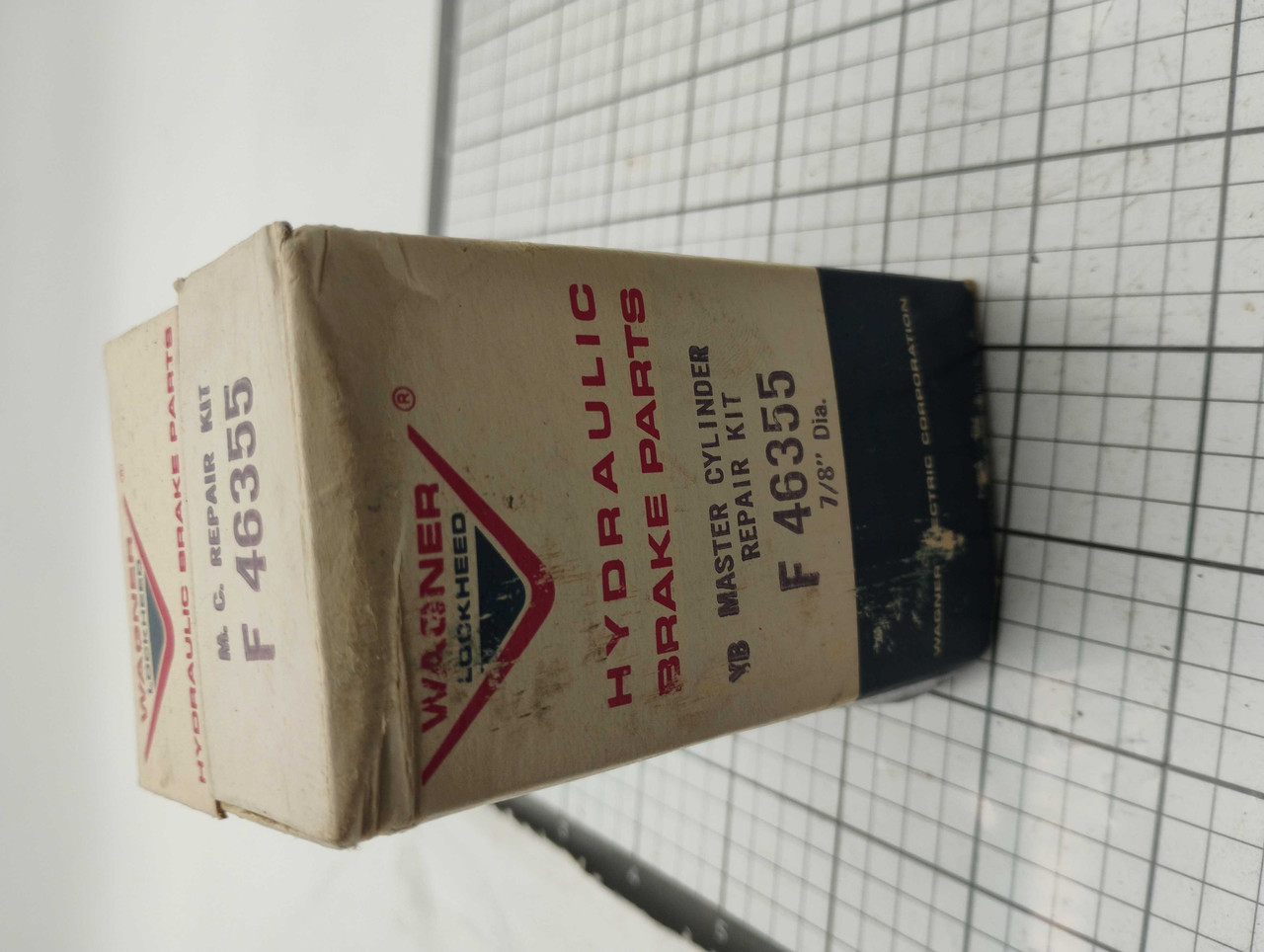 Wagner F46355 Master Cylinder Repair Kit New Old Stock restoration