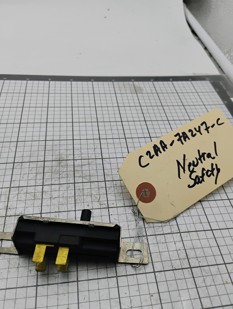 Ford 1962 Galaxie C2AA-7A247-N 2-Speed Console Shift Neutral Safety Switch NOS Made in USA