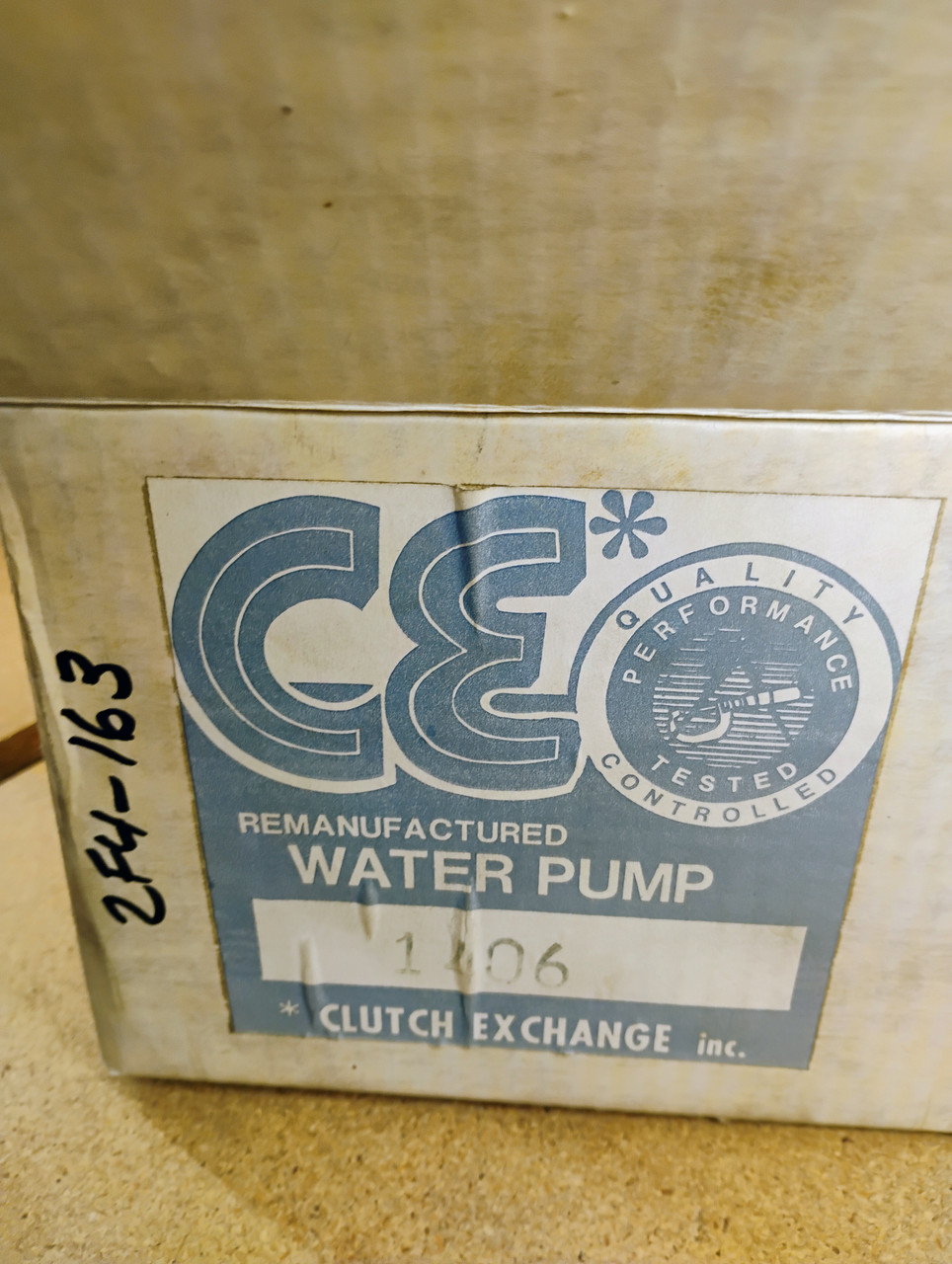 1963 Pontiac LeMans Tempest 195ci 4Cyl. AfterMarket Water Pump WP1406