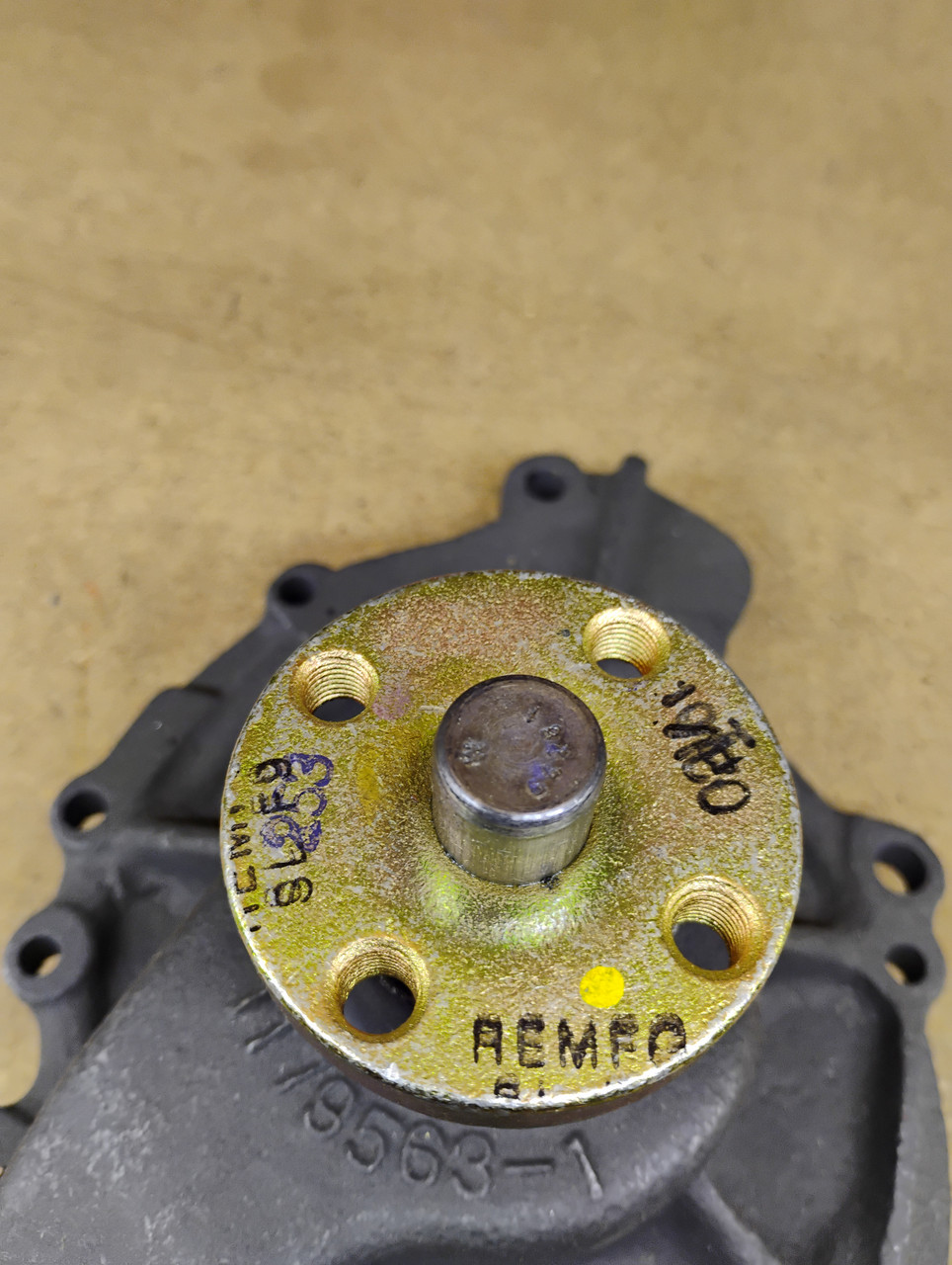 1956 1957 Buick OEM 1179563 Rebuilt Water Pump WP1296 Made in USA 1956 1957 Buick OEM 1179563 Rebuilt Water Pump WP1296 Made in USA