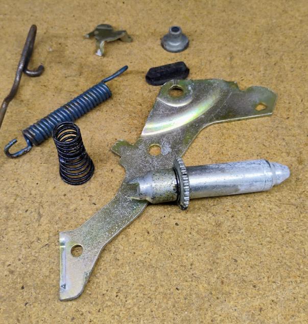 74-78 Ford Mustang II Mercury Capri Front Disc Hardware F98366 H15024