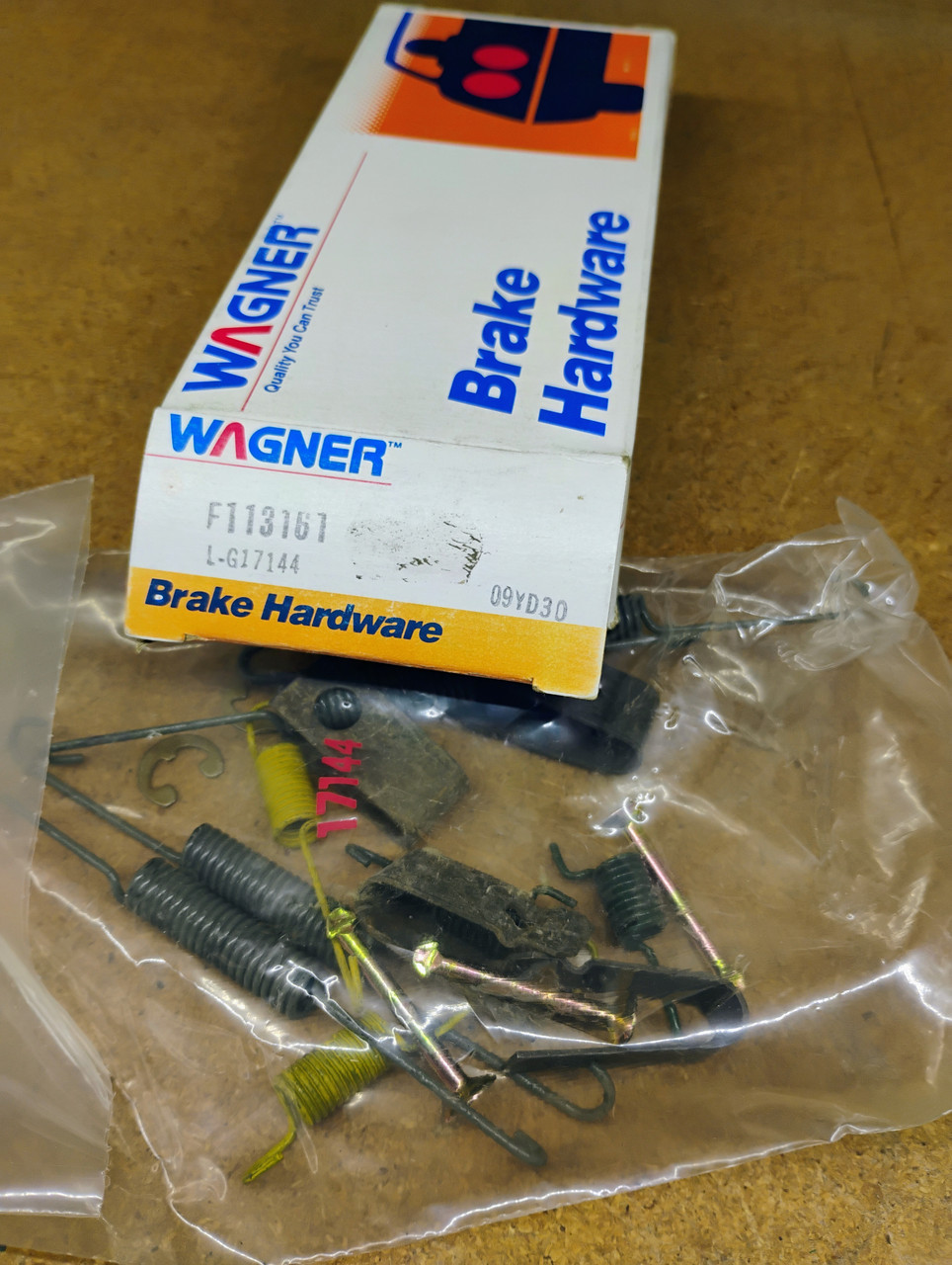 Wagner F113161 Brake Hardware NEW Made in USA Wagner F113161 Brake Hardware NEW Made in USA