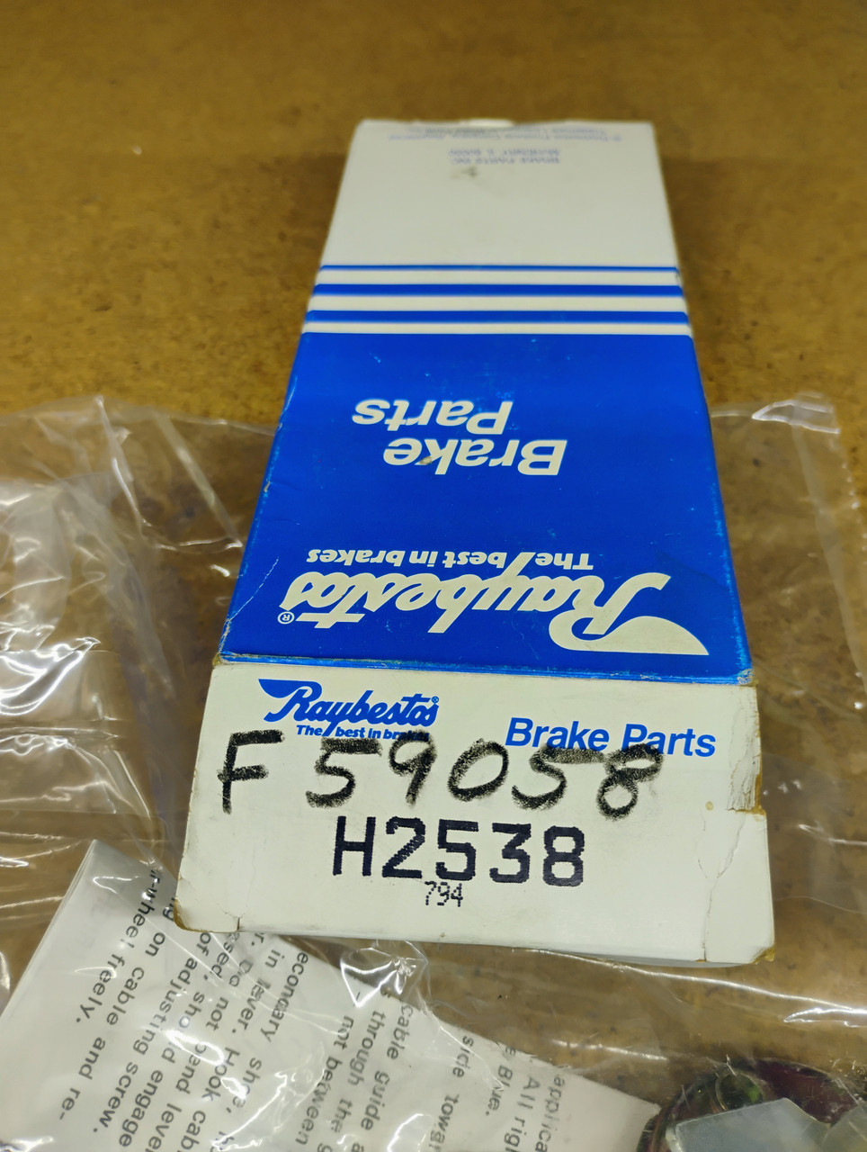 Raybestos H2538 Brake Hardware NEW Made in USA F59058 Raybestos H2538 Brake Hardware NEW Made in USA F59058