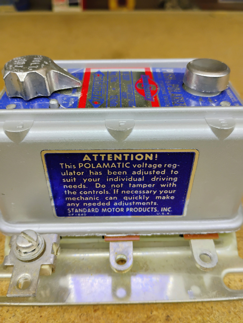 BlueStreak VR35XP 12V Polamatic Voltage Regulator NORS Made in USA BlueStreak VR35XP 12V Polamatic Voltage Regulator NORS Made in USA