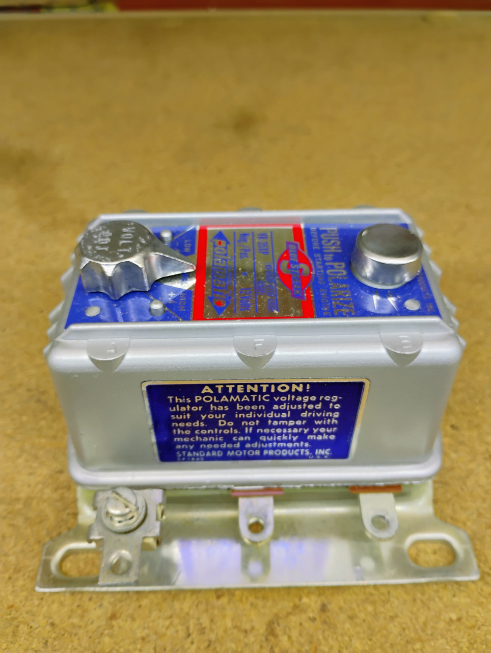 BlueStreak VR35XP 12V Polamatic Voltage Regulator NORS Made in USA BlueStreak VR35XP 12V Polamatic Voltage Regulator NORS Made in USA