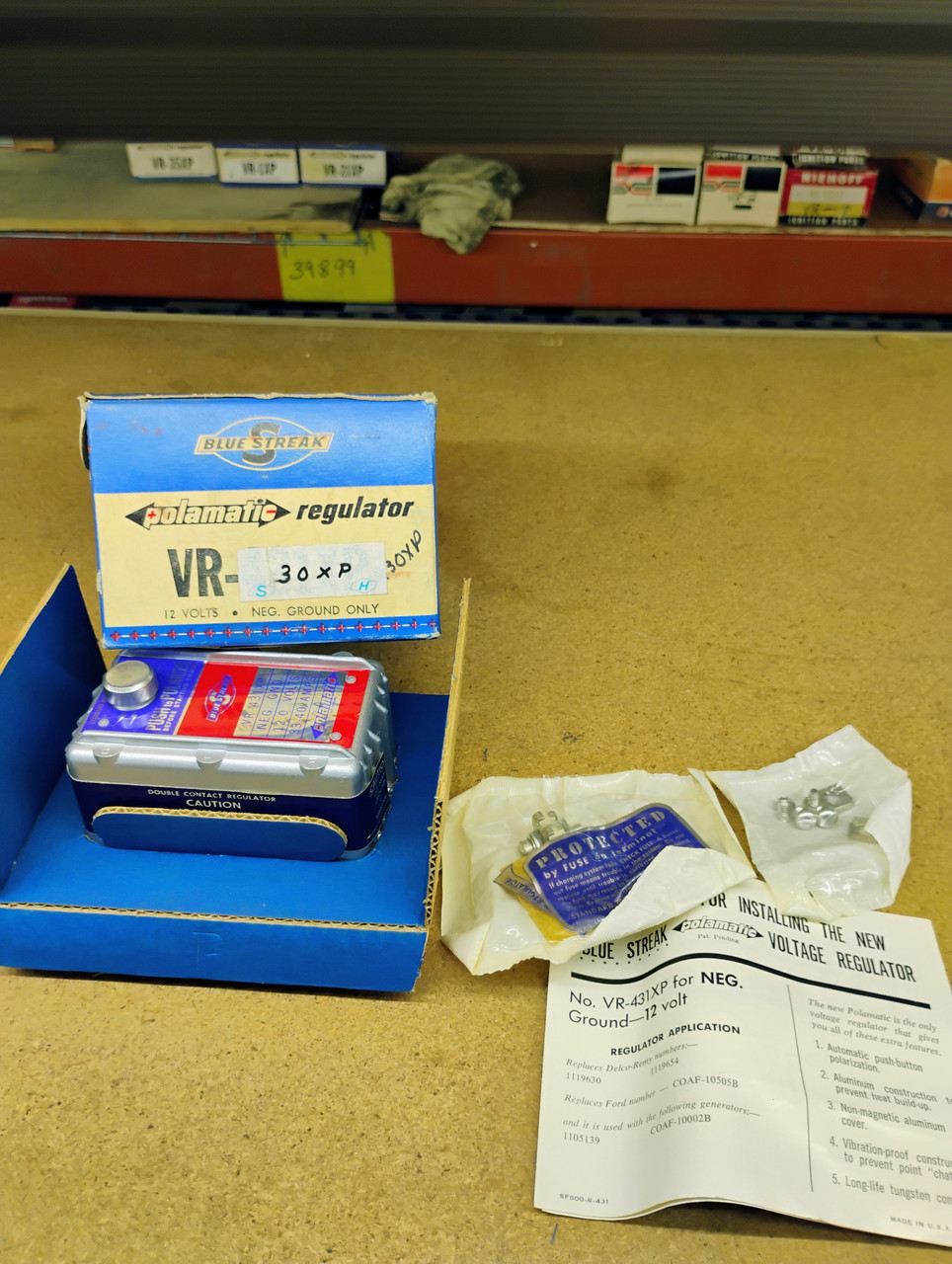 BlueStreak VR30XP 12V NEG Ground Only NORS Made in USA BlueStreak VR30XP 12V NEG Ground Only NORS Made in USA