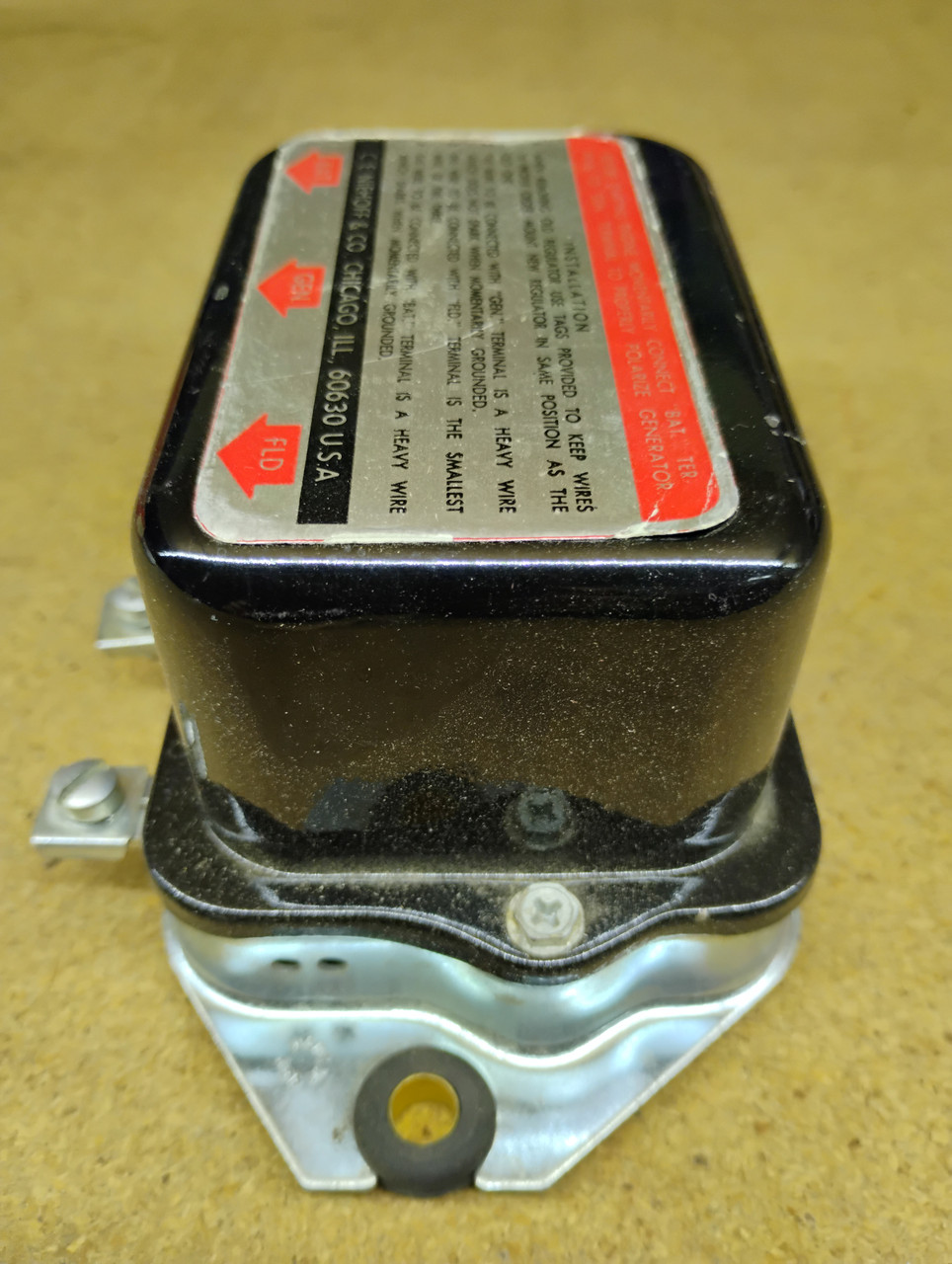 Standard VR1 Voltage Regulator NORS Made in USA Standard VR1 Voltage Regulator NORS Made in USA