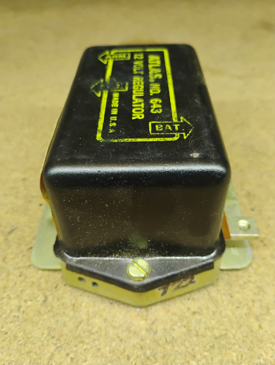 Atlas 643 VR206 Voltage Regulator NORS Made in USA