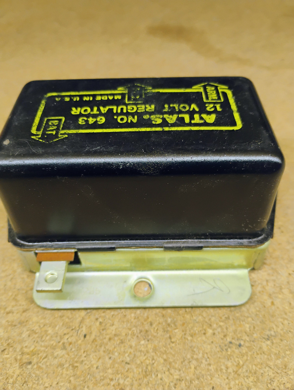 Atlas 643 VR206 Voltage Regulator NORS Made in USA