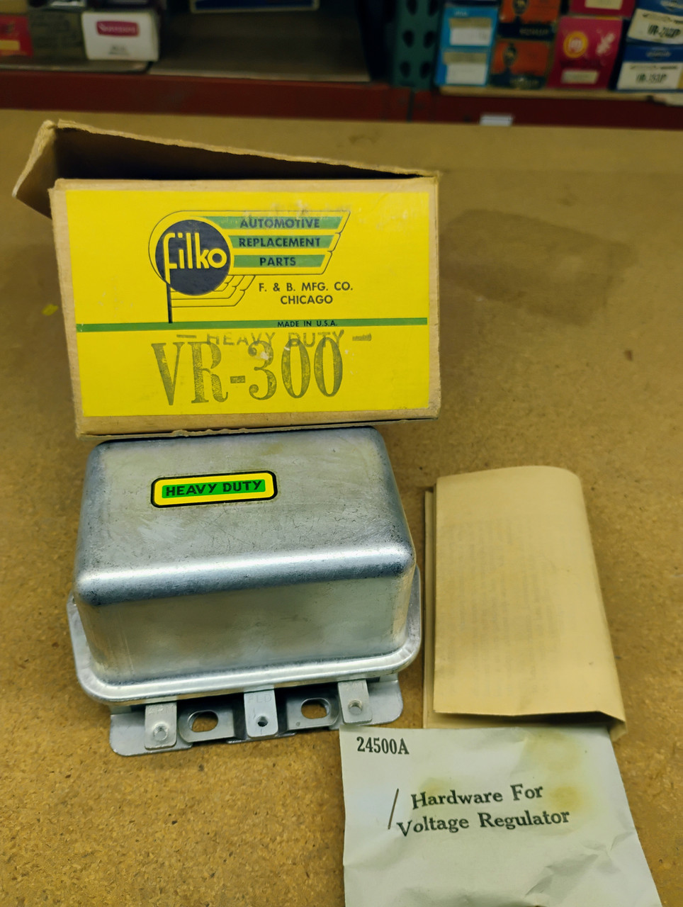 Filko VR300 Voltage Regulator Rebuilt Made in USA Filko VR300 Voltage Regulator Rebuilt Made in USA