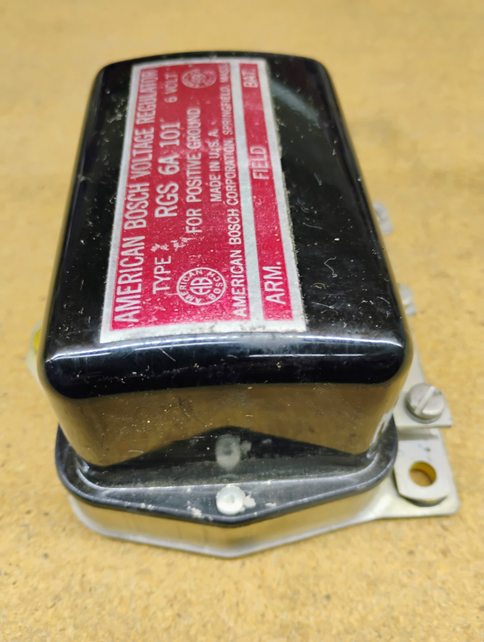 American Bosch RGS-6A-101 Voltage Regulator Rebuilt Made in USA