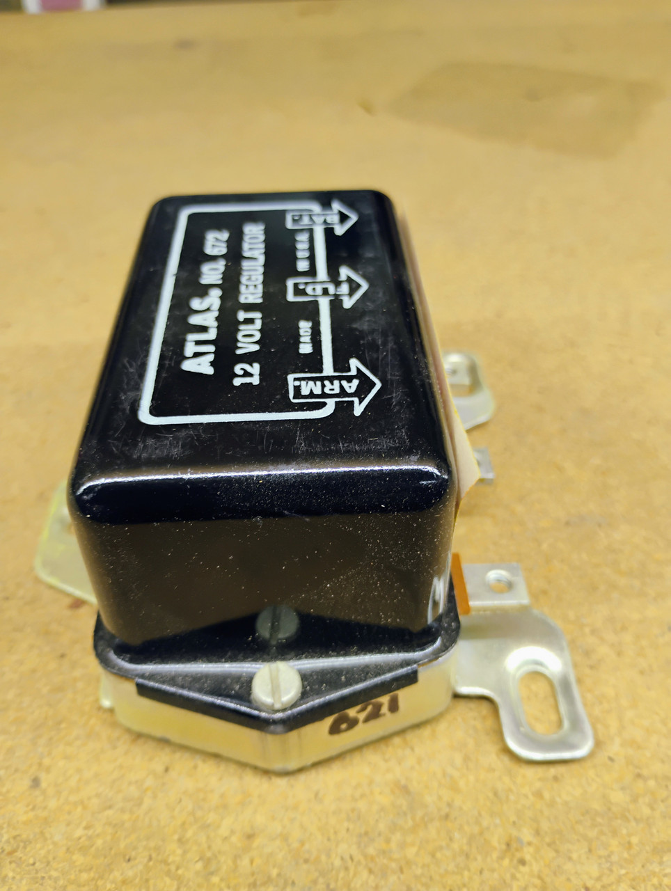 Atlas 672 Voltage Regulator Rebuilt Made in USA 655372