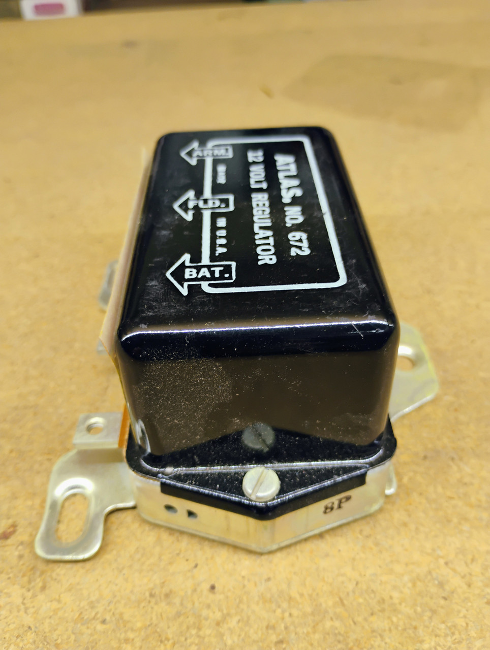 Atlas 672 Voltage Regulator Rebuilt Made in USA 655372