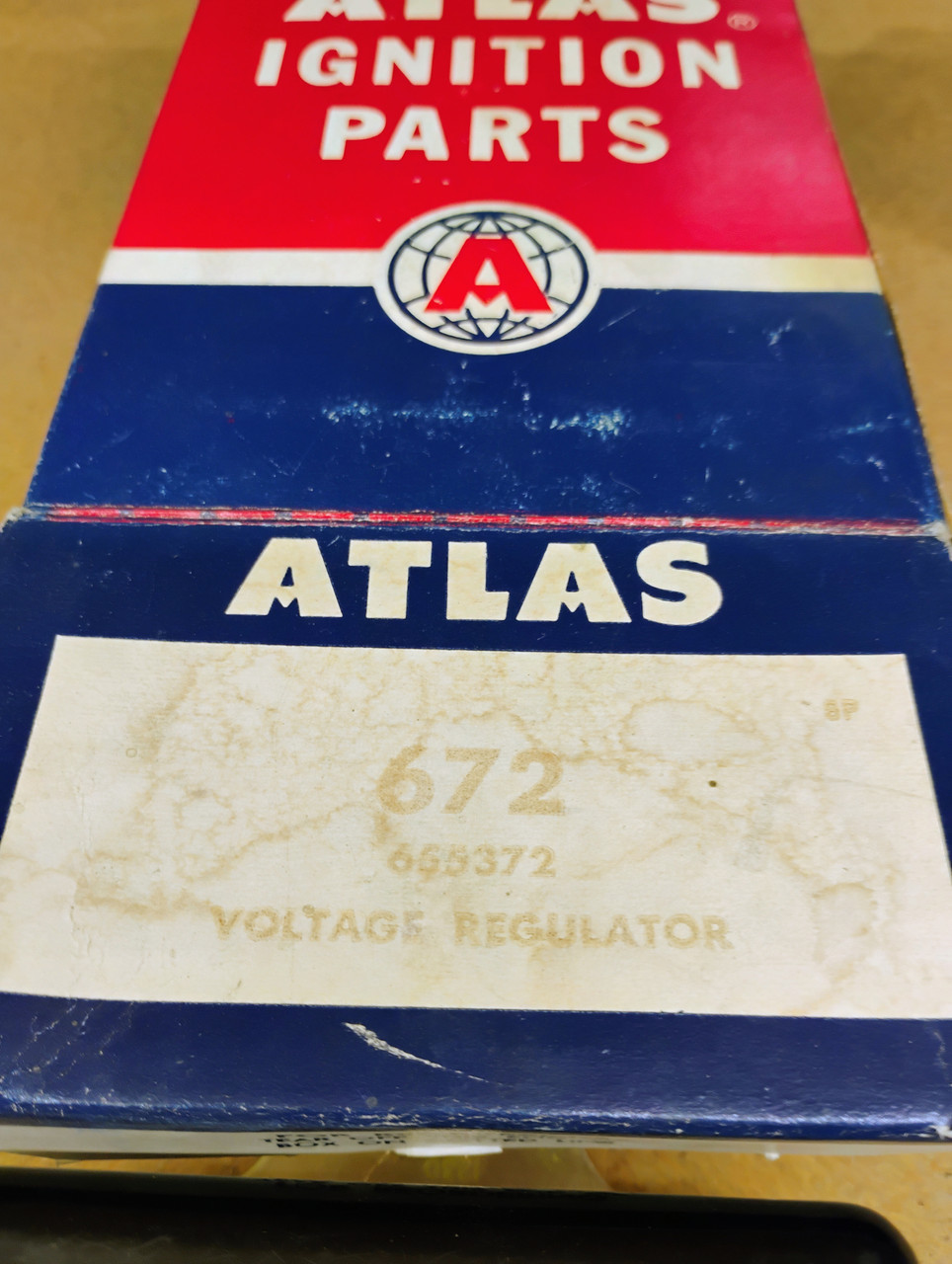 Atlas 672 Voltage Regulator Rebuilt Made in USA 655372