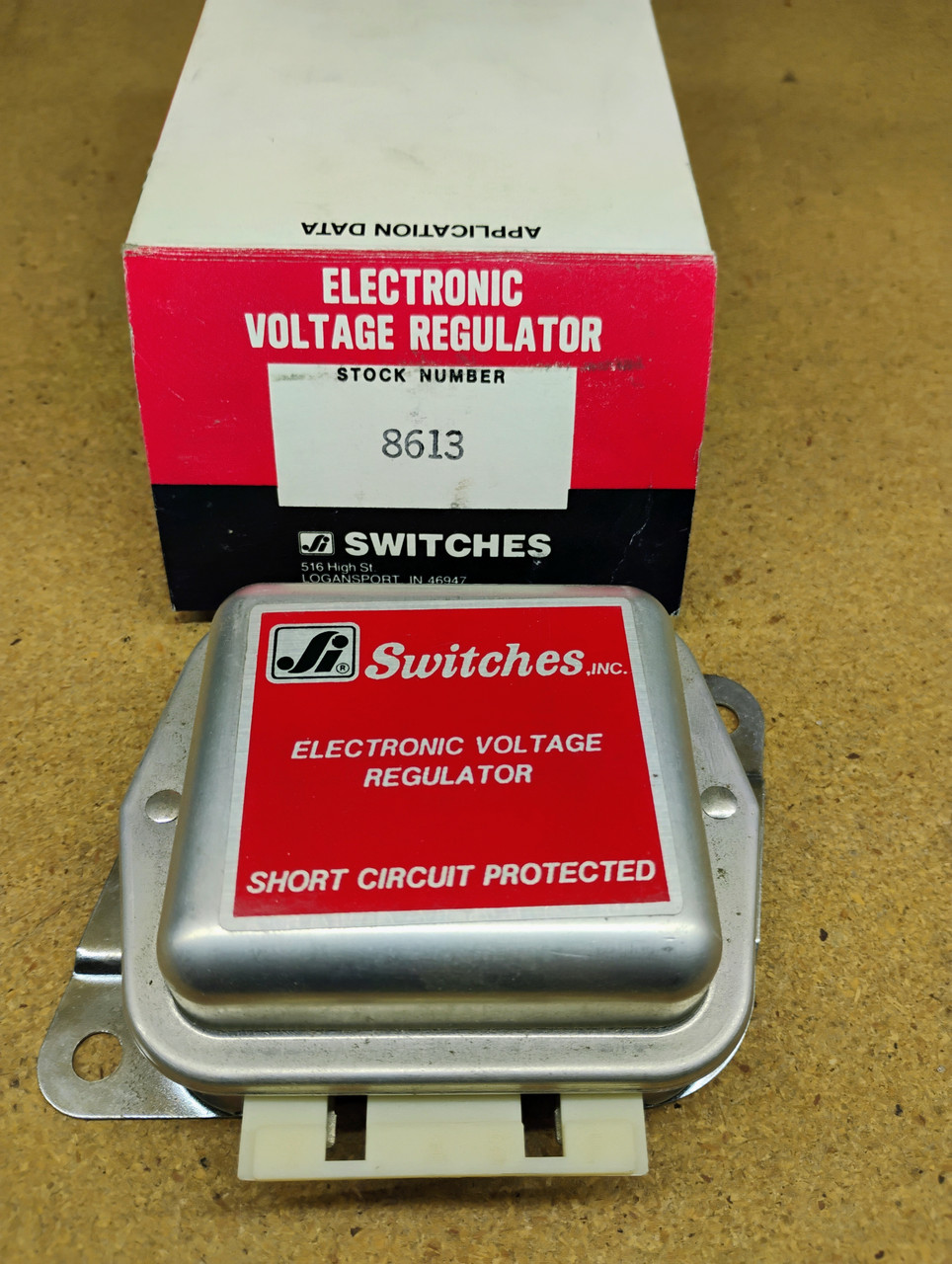 Ji Switches 8613 Voltage Regulator Rebuilt Made in USA