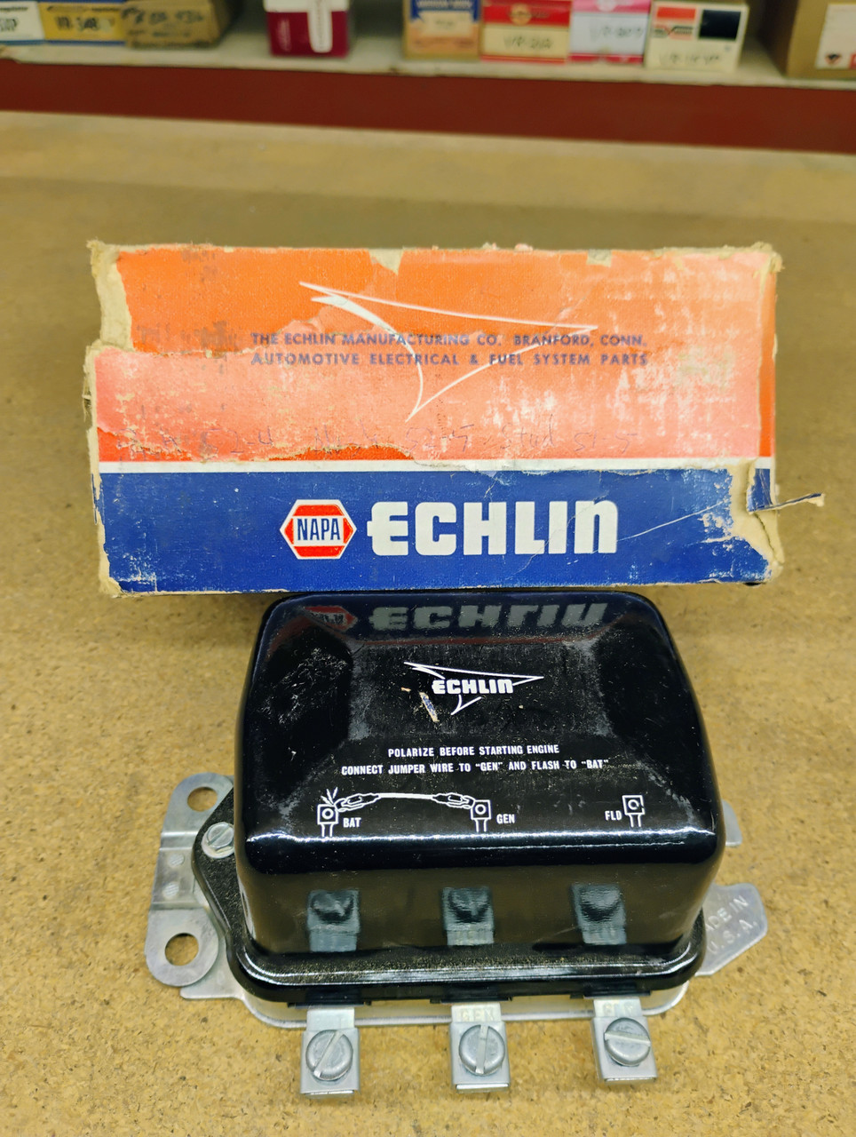 Echlin VR63 Voltage Regulator Rebuilt Made in USA