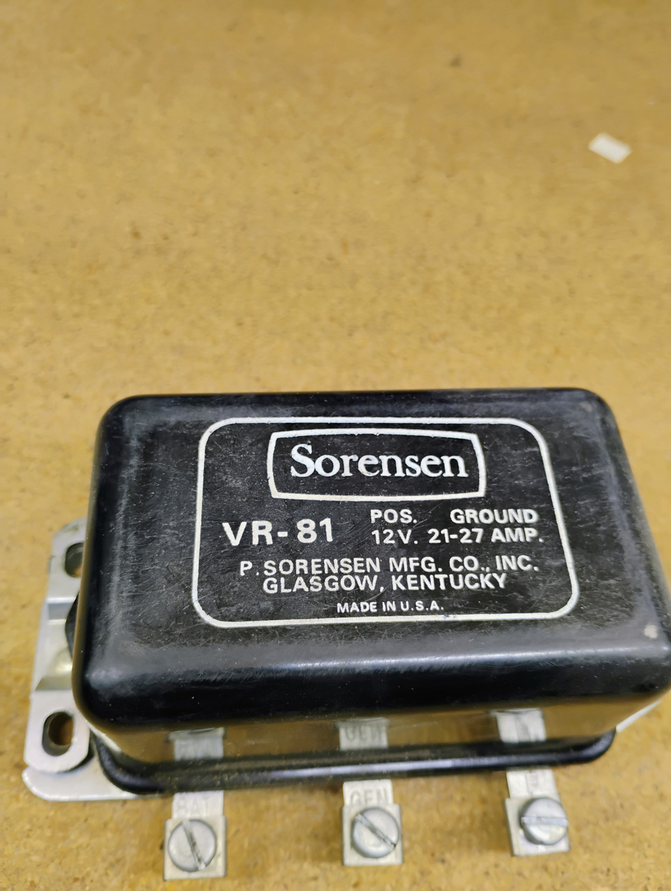 Sorensen VR81 Voltage Regulator Rebuilt Made in USA Sorensen VR81 Voltage Regulator Rebuilt Made in USA