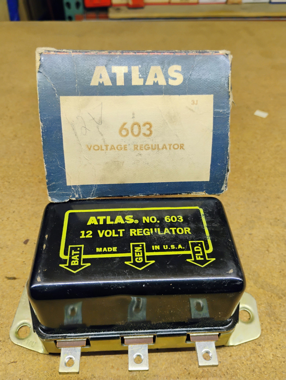 Atlas 603 Voltage Regulator Rebuilt Made in USA