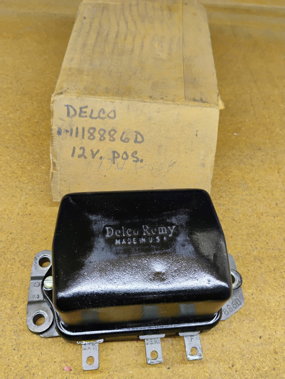 Delco Remy 1118886 Voltage Regulator Rebuilt Made in USA Delco Remy 1118886 Voltage Regulator Rebuilt Made in USA