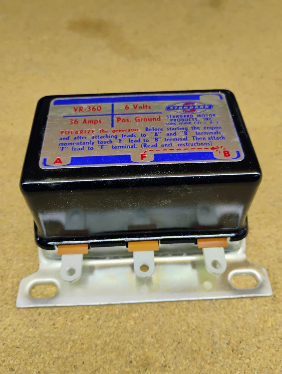 Standard VR360 Voltage Regulator Rebuilt Made in USA Standard VR360 Voltage Regulator Rebuilt Made in USA