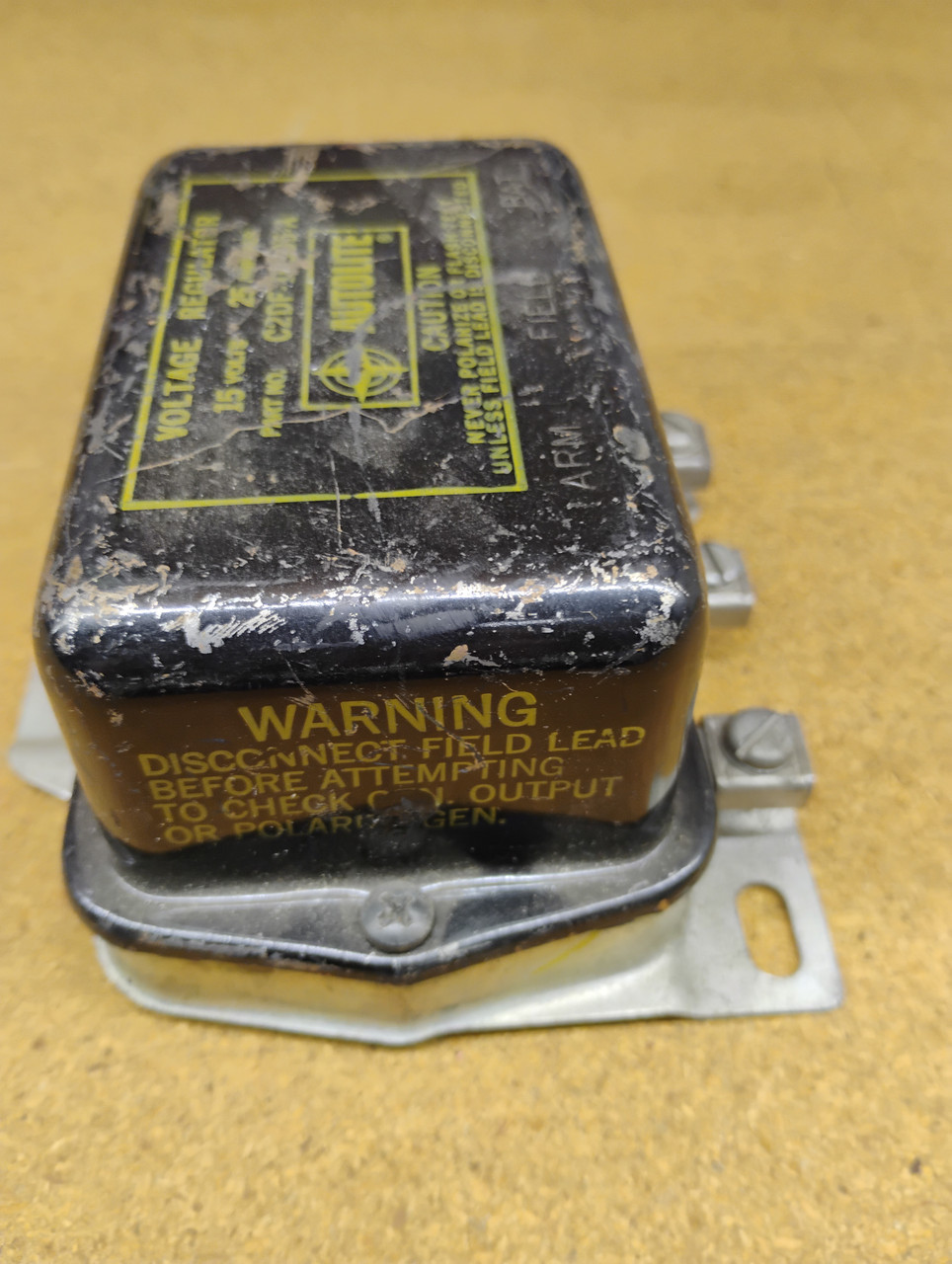 AutoLite C2DF-10505A Voltage Regulator Rebuilt Made in USA