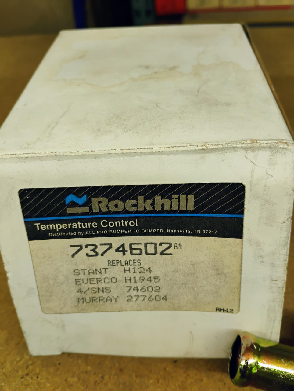 Rockhill 7374502 Heater Valve NORS Made in USA
