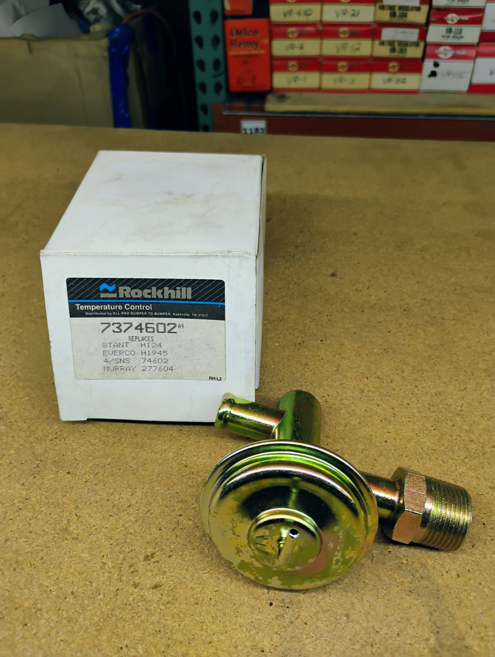 Rockhill 7374502 Heater Valve NORS Made in USA