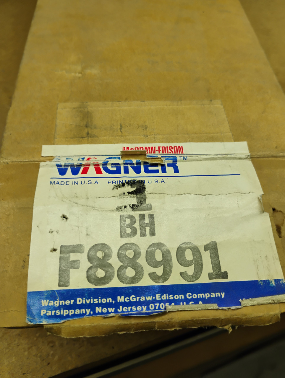 Wagner F88991 Power Steering Hose NOS Made in USA