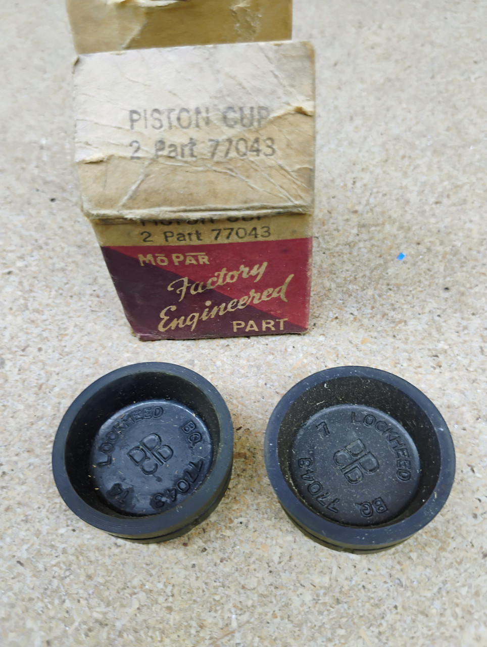 Mopar 77043 Piston Cup NOS Made in USA