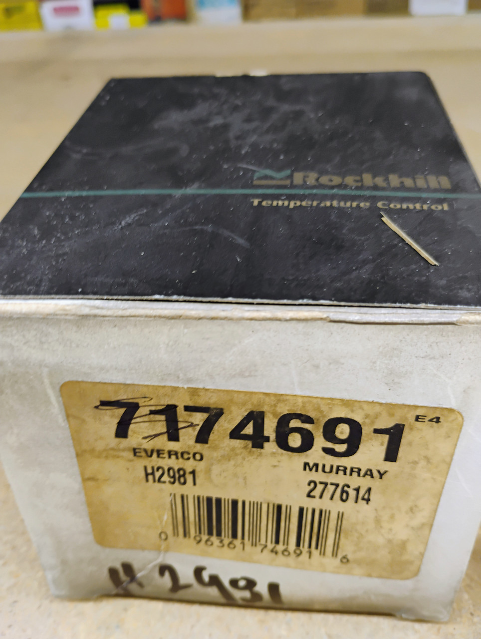 Rockhill 7174691 Heater Valve NORS Made in USA