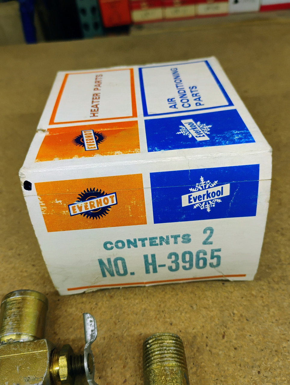 Everco H3965 Heater Valve NORS Made in USA Everco H3965 Heater Valve NORS Made in USA