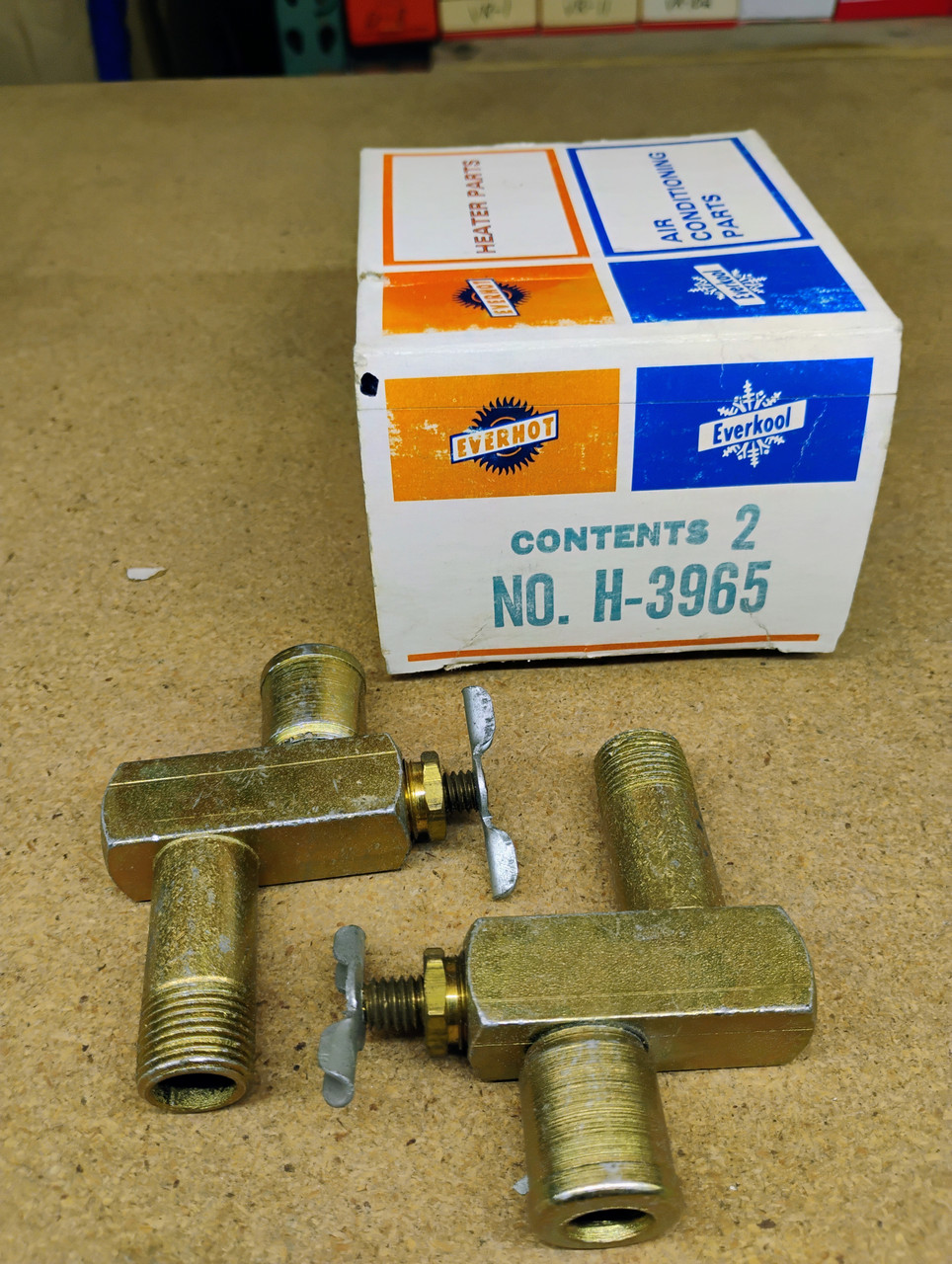 Everco H3965 Heater Valve NORS Made in USA Everco H3965 Heater Valve NORS Made in USA