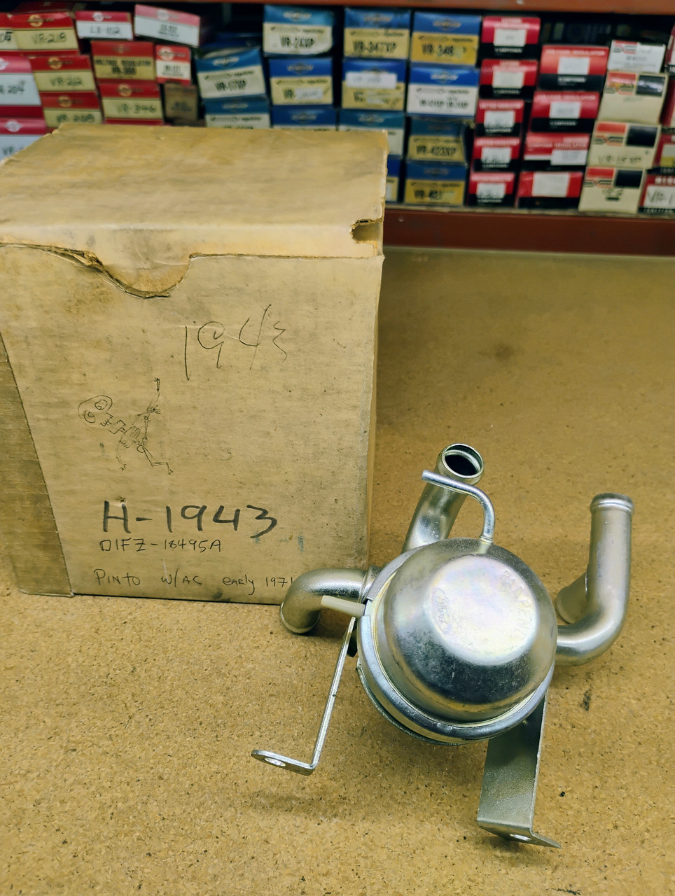 Everco H1943 Heater Valves NORS Made in USA