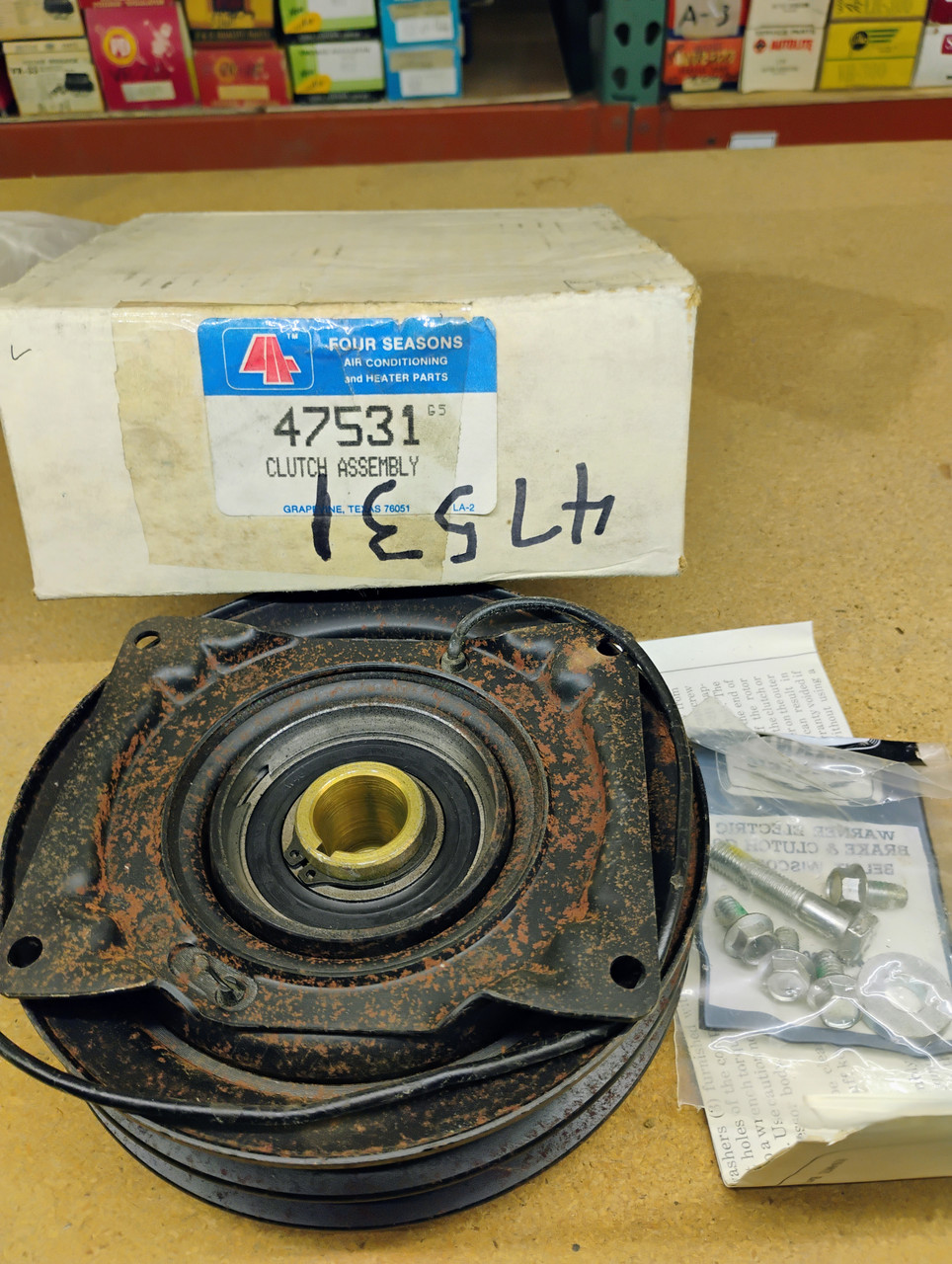 Four Seasons 47531 Clutch Assembly NORS Made in USA Four Seasons 47531 Clutch Assembly NORS Made in USA