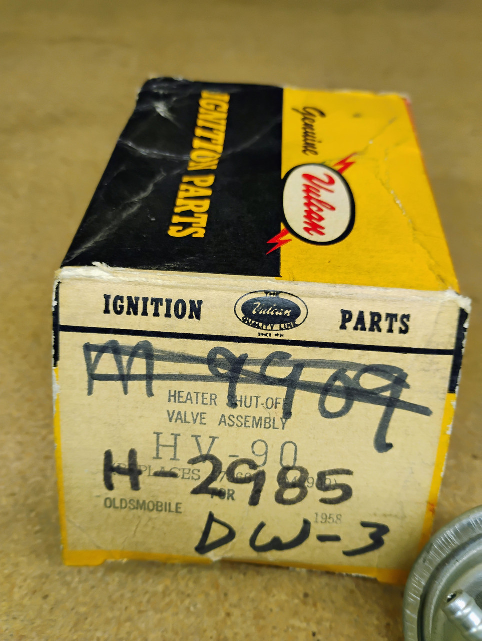 Everco H2985 Heater Valve NORS Made in USA