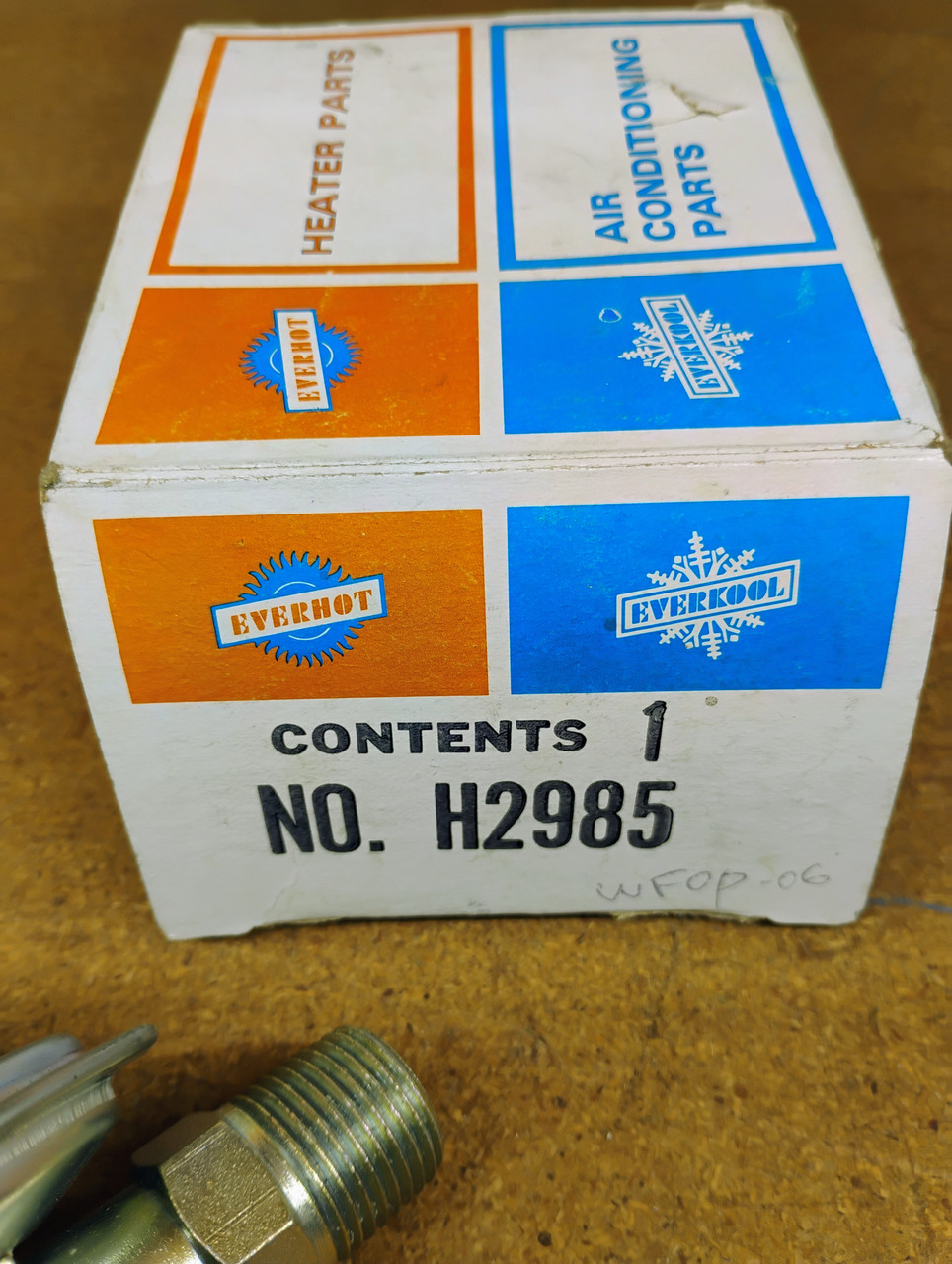 Everco H2985 NORS Heater Valve Made in USA