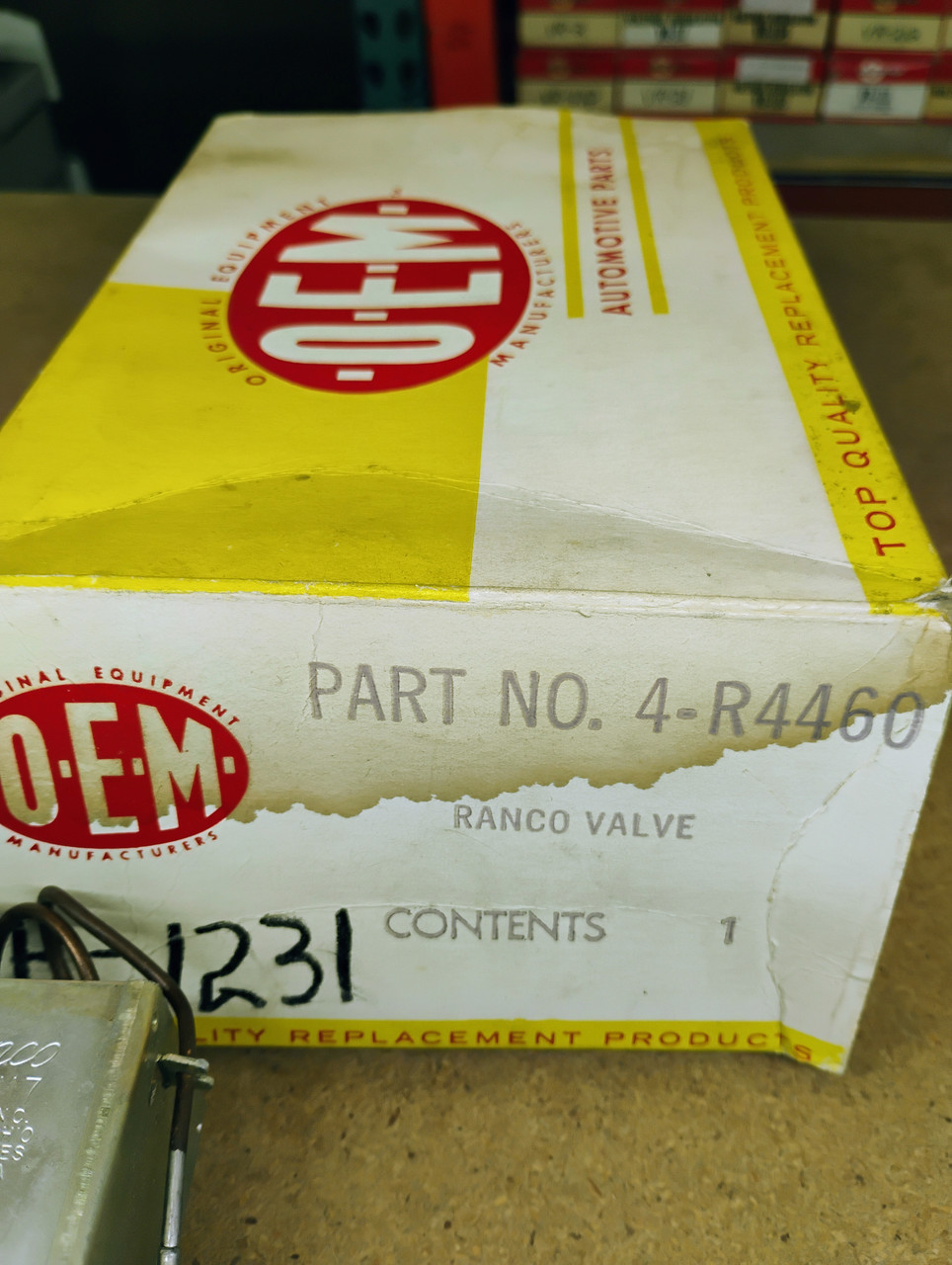 Ranco 4-R4460 Heater Valve H1231 NOS Made in USA