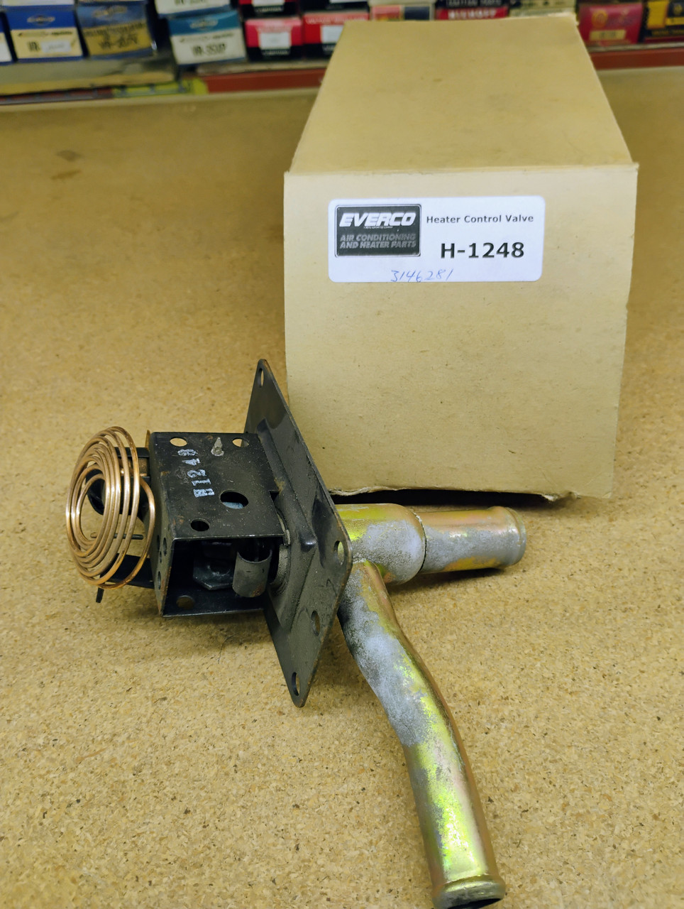 Everco H1248 Heater Valve 3146281 NORS Made in USA