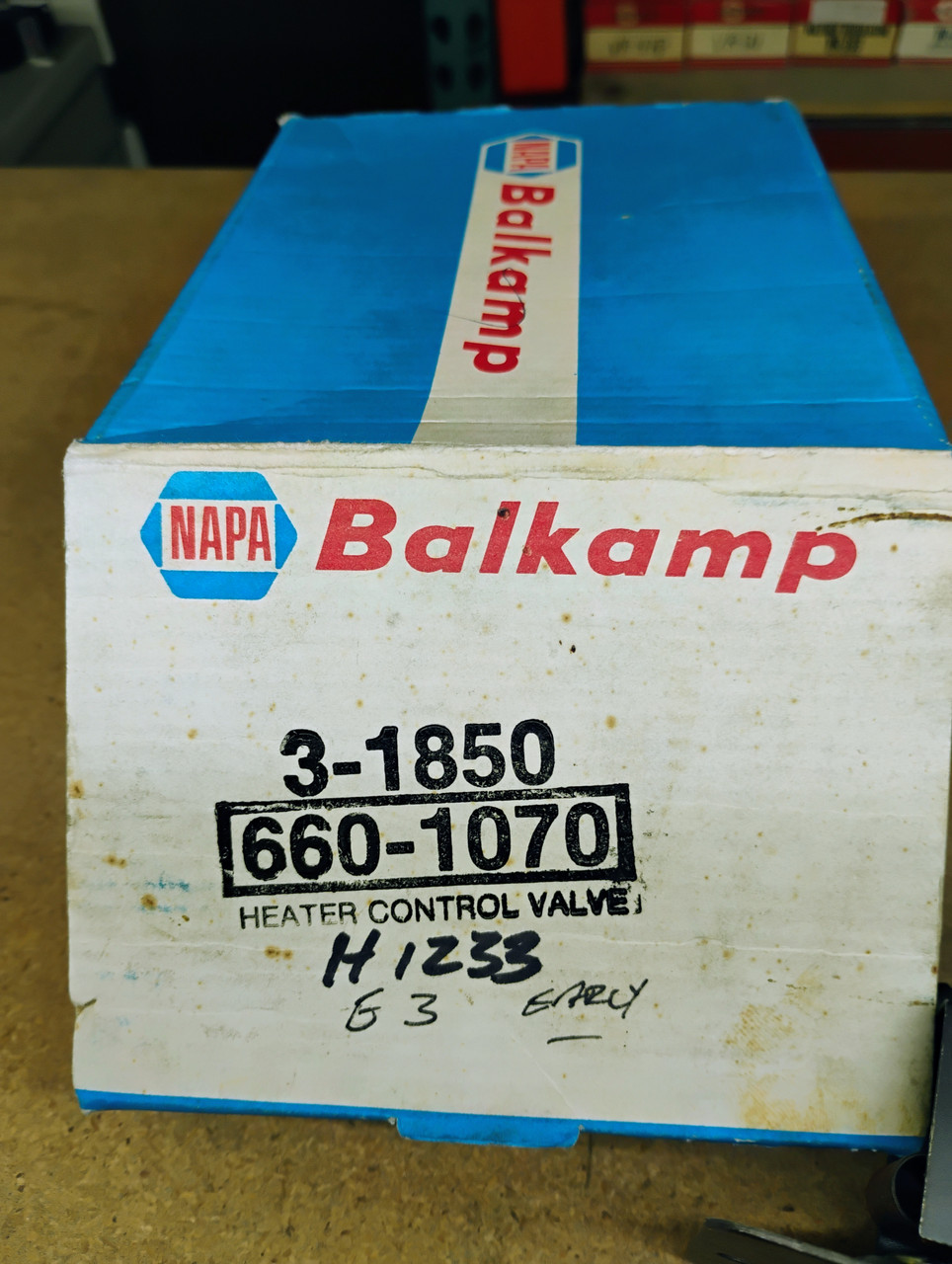 Napa 3-1850 660-1070 Heater Valve NORS Made in USA
