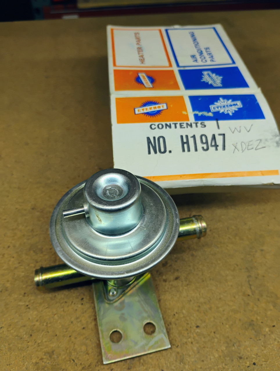 Everco H1947 Heater Valve NORS Made in USA