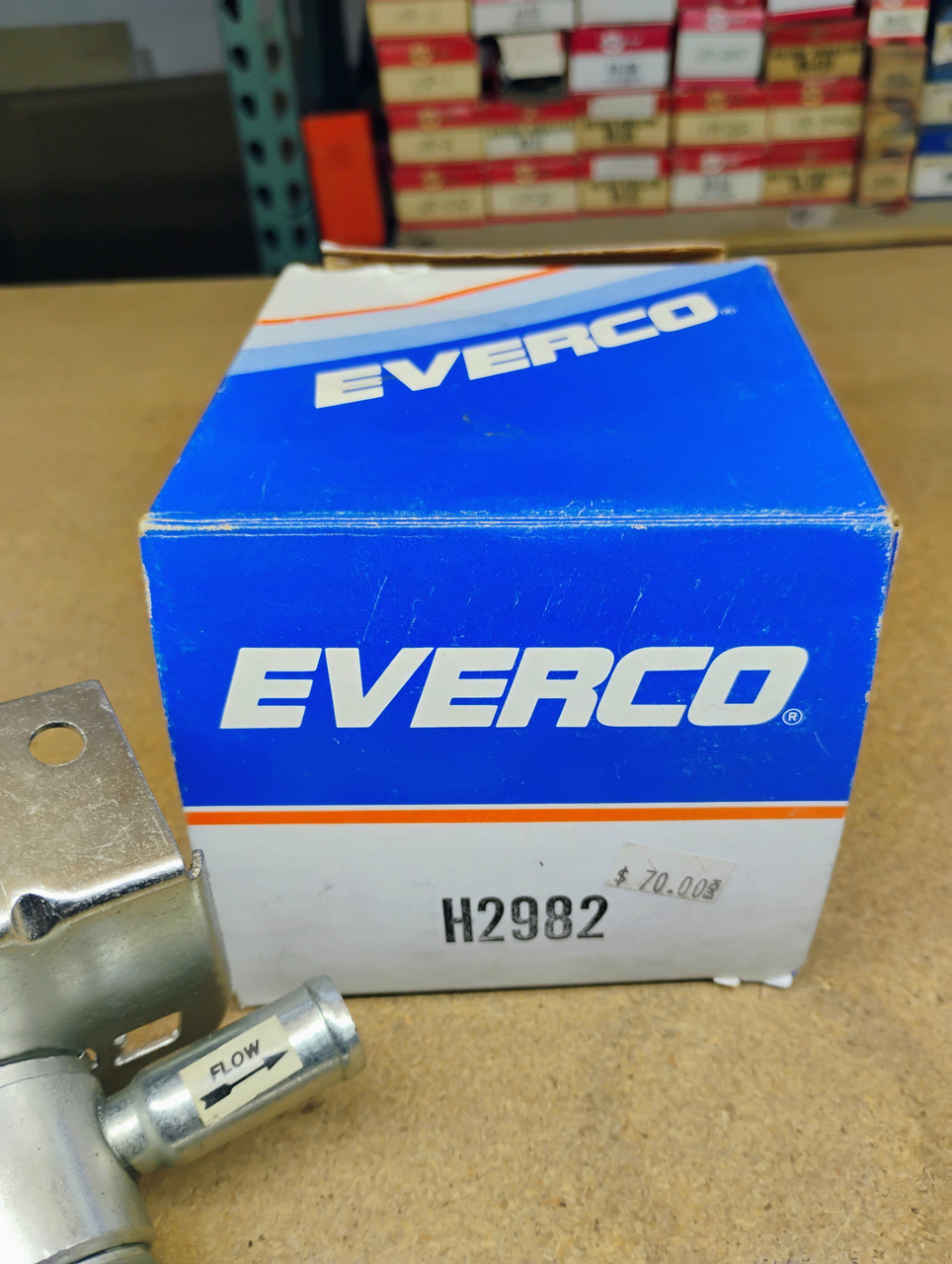 Everco H2982 Heater Valve Made in USA NORS