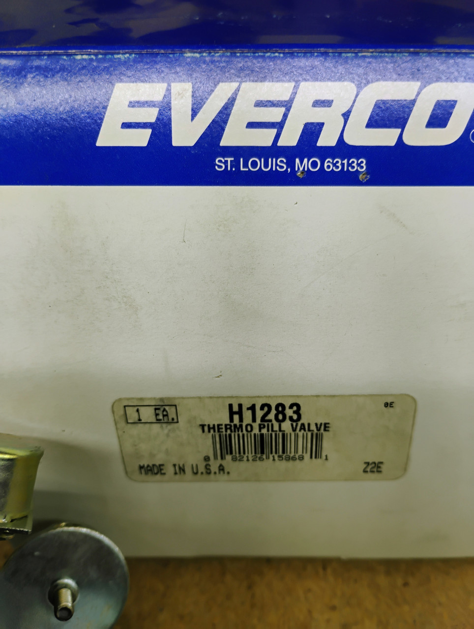 Everco H1283 Heater Valve NORS Made in USA